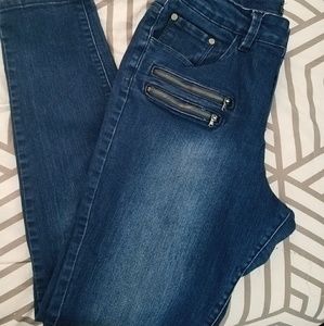 METAPHOR mid-rise skinny Jeans